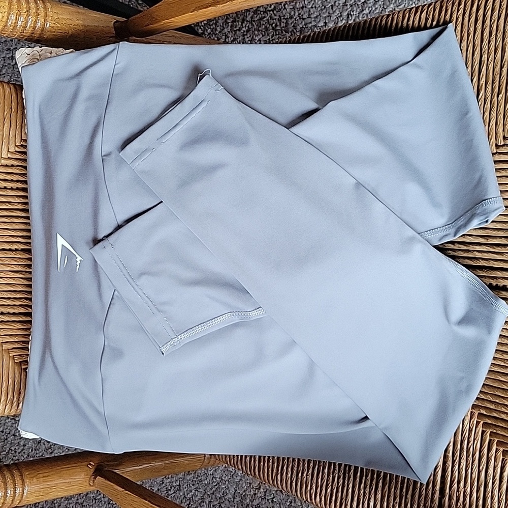 Gymshark 7/8 leggings, smokey grey, XL - Picture 9 of 14
